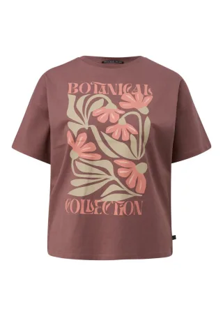 Q/S designed by - T-Shirt mit Print violet - Gr. - XS