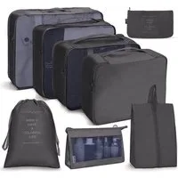 Diwzbyn Kofferorganizer 8 Teilige Packing Cubes Kleidertaschen Koffer Organizer (8-tlg)