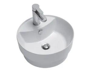 Pelipal Serie 9005 Keramik-Aufsatzbecken BAE007S40001, B:400, H:90, T:400mm BAE007S40001