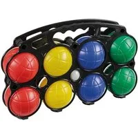 Idena Spielzeug-Gartenset Boccia mit 8 Kugeln, Kunststoff