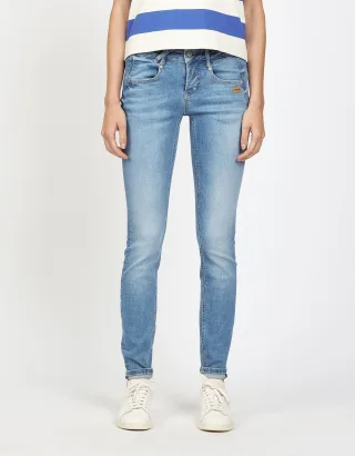 GANG Damen 94NELE - skinny fit Jeans timeless blue wash