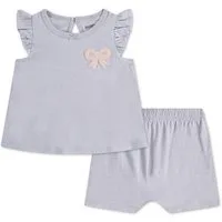 HUGGIES babywear Bluse & Shorts HUGG 2PC SETS (Set, 2-tlg) mit Stickerei