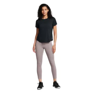 Under Armour - "Elite" T-Shirt für Damen, Ventil, Training, lose Passform (Schwarz)