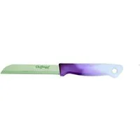 Cheffinger Allzweckmesser 1 x Cheffinger Messer Küchenmesser Kochmesser CF-MK Farbe: dunkel-lila, Spülmaschinenfest