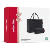 REISENTHEL® Einkaufsshopper daily shopper glossy dots black Set2