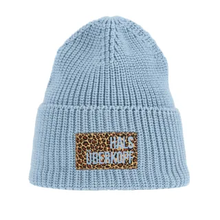 Halsüberkopf Accessoires - Mütze uni + Leo Batch + Hük Schriftzug blau - Gr. - OS