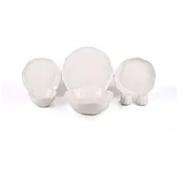 EKA Geschirr-Set Cermico White Geschirr Set (27-tlg), Porzellan