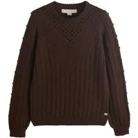 LAURA ASHLEY Strickpullover Laura Ashley Strickpullover mit Noppenmuster (1-tlg)