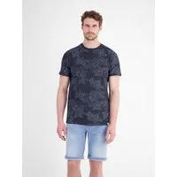 LERROS Kurzarmshirt Sommershirt mit floralem Allover-Print