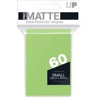 UltraPRO Sammelkarte 60 Small Card Protector Sleeves : Pro-Matte - Lime Green