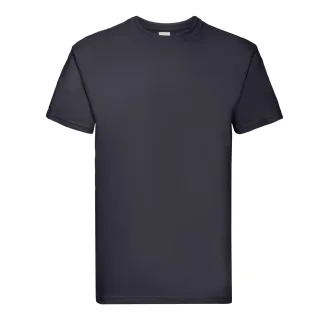 Fruit of the Loom - "Super Premium" T-Shirt für Herren/Damen Unisex (Marineblau)