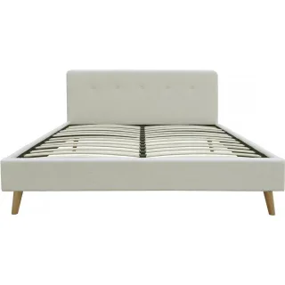 Habitat Garten Bett, Beige, Textil, Schlafzimmer, Betten, Polsterbetten