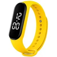 Taffstyle Quarzuhr Digitale Armbanduhr Silikon LED Sportuhr Gummi Kinderuhr Unisex bunt, (Batteriebetriebene LED-Uhr – kein Aufladen und kein Ladekabel nötig)