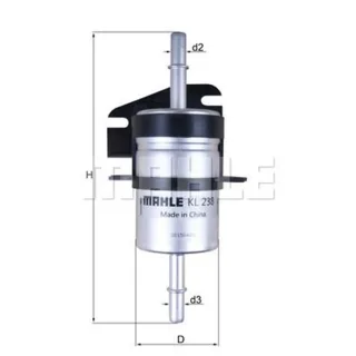 Mahle Kraftstofffilter Fiat Palio Seicento Siena Strada