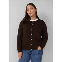 s.Oliver Cardigan Strickjacke Cardigan aus Alpakamix