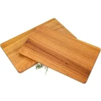 Holz Frank Schneidebrett Schneidebrett rechteckig - Kirsch Holz geölt - 30 x 18 x 1,5 cm, Holz, (1-St)