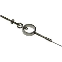 GARDINIA Seilspanngarnitur Ring, Gardinen, Vorhänge, (1-St), Nur auf festem Untergrund montieren