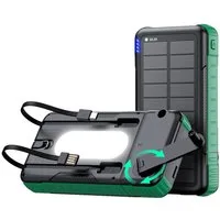fontastic Crank Solar Powerbank 10000mAh Kurbel USB-C Outdoor Solar Powerbank