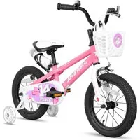 JOYSTAR Kinderfahrrad 12/14 /16/18/20 Zoll fahrrad für Jungen und Mädchen 3-12 Jahre, Mit Korb, Stützrädern, Fahrradklingel, Flaschenhalter, Kettenabdeckung