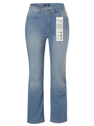 Frapp - Hose lang gerades Bein Jeans light blue denim - Gr. - 44