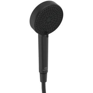 Ideal Standard 2F-Handbrause Idealrain Alu+ d:100mm 6l Silk Black, BD990XG BD990XG