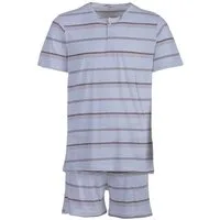 Henry Terre Shorty Pyjama Set Shorty - Streifen