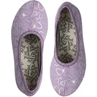 Beck Schläppchen Deluxe Gymnastikschuh (bis Gr. 38 erhältlich, für Sport und Zuhause) mit rutschfester Gummi-Laufsohle