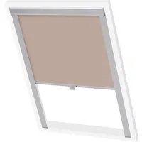 Rollo Verdunkelungsrollo Beige 104 GGL und GGU, vidaXL
