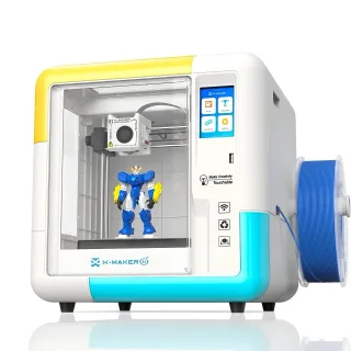 [EU/US Direct]AOSEED X-MAKER AI Kids' 3D Printer V4.0 Fully Enclosed 0.05mm High Precision 400mm/s Fast Printing 150×150