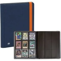 Safe-Album Sammelkarte Sammelalbum für 360 Trading Cards Spielkarten Sportkarten (blau)