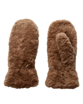 Nümph - NURIXA MITTENS taupe gray - Gr. - One Size