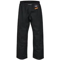 BAY-Sports Sporthose Kampfsporthose DEFENSE SV Karate Krav Maga Judo BJJ SV Ju Jutsu 100 % Baumwolle, verstärkter Kniebereich, 12 Unzen, schwere Qualität