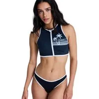 Roxy Crop-Bikini-Top The Retro Essentials Crop Top