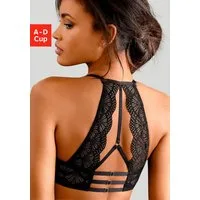 LASCANA Push-up-BH Sienna mit dekorativem Spitzenrücken, sexy Dessous