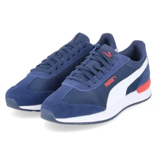 Puma Low Sneaker R78 WIND MU - Gr. 39 - Blau - Leder & Textil