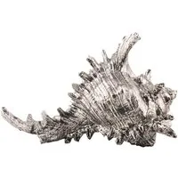 440s Dekofigur 440s Stachel-Schnecke Antik-Silber-Look (Stück)