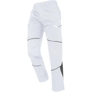 KÜBLER ICONIQ cotton Damenhose weiß/anthrazit 48 - 2540 1301-1097-48