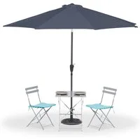 relaxdays Sonnenschirm Ø 300 cm