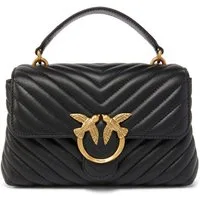 PINKO Handtasche Mini CL Sheep Nappa Chevron, aus echtem Schafsleder