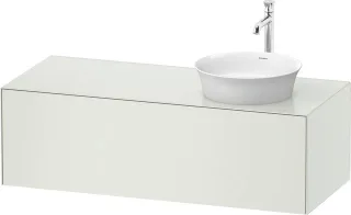 Duravit White Tulip Konsolenwaschtischunterbau wandhängend Weiß Seidenmatt 1300x550x408 mm - WT4977R WT4977R3636