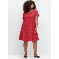 Sieh an! Jerseykleid Jersey-Kleid Kurzarm