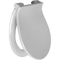 Primaster WC-Sitz Primaster WC-Sitz mit Absenkautomatik Phoenix weiß, Abnehmbar Absenkautomatik Edelstahlscharniere