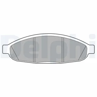 Delphi Bremsbel?ge vorne Chrysler Pacifica 3,5