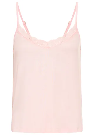 LASCANA - LASCANA LAS pretty lace top rose - Gr. - 34