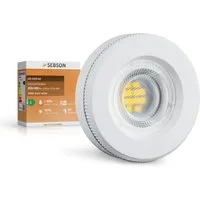 SEBSON LED-Leuchtmittel LED Lampe GX53 Energieeffizienz A - warmweiß 2,5W 450lm 230V Strahler, GX53, 1 St., Warmweiß, Energieeffizienzklasse A Ø73mm flach 120° Abstrahlwinkel 230V