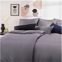 Blumtal Bettwäsche Premium Oeko Tex Zertifizierte Satin Bettwäsche, Mako-Satin, 2 teilig, aus 100% Baumwolle - Edle Glanzoptik Bettwäsche