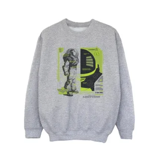 Disney - "Lightyear Buzz Tech Panel" Sweatshirt für Mädchen (Grau)
