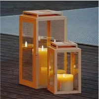 draadwerk® Kerzenlaterne Laternen 2er Set, Gartenlaterne, Wohndekoration für Innen & Außen