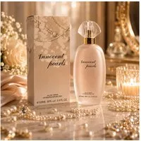 Fine Perfumery London Eau de Parfum Innocent Pearls Pour Femme Fruchtig Floral Sinnlich 100ml, Hergestellt in UK, Damenduft, Florale Raffinesse