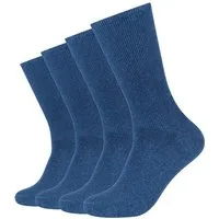 Camano Socken comfort (4-Paar, 4 Paar) superweiche Bündchen, venenfreundliche Socken